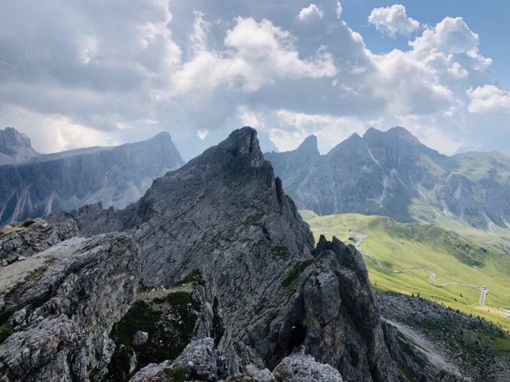 Cinque Torri desde Passo Giau