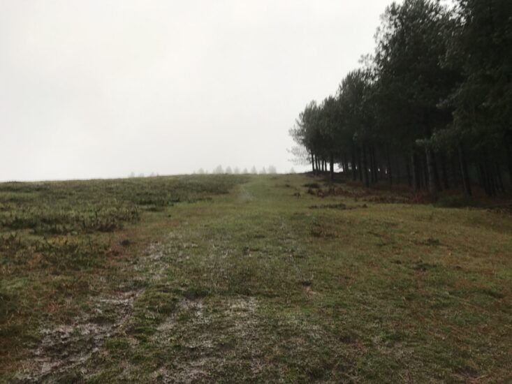campa hacia cumbre Eretza