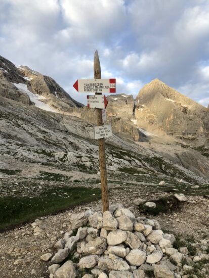 Ruta a la Marmolada