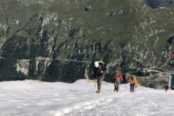 subida a la Marmolada